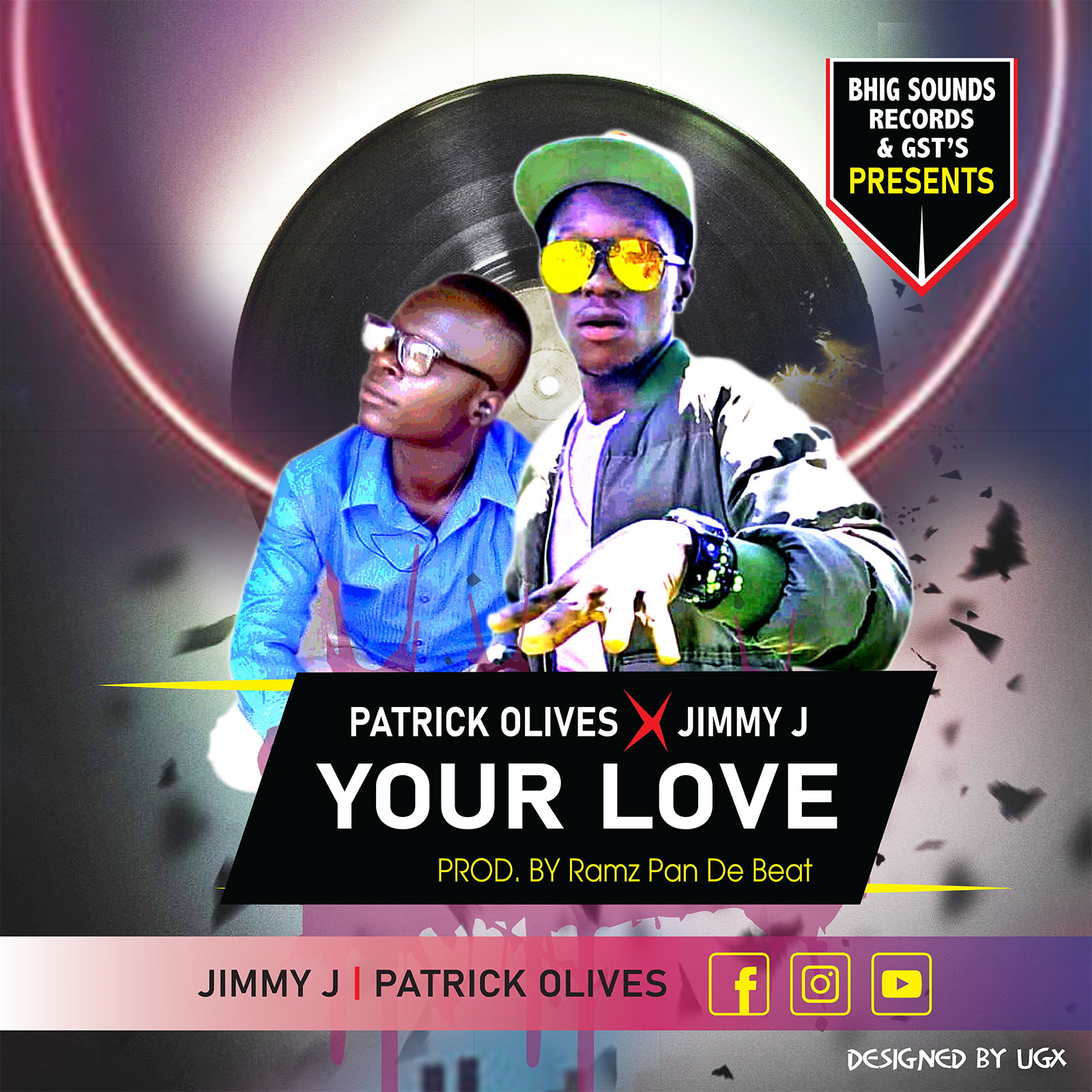 Your Love Patrick olives Jimmy J cover art (Gospelkingz.com)